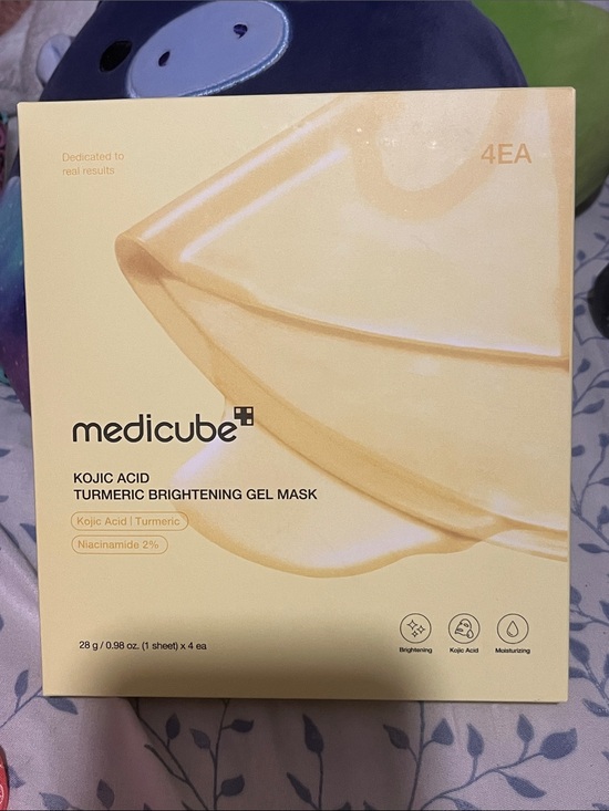 Medicube Other - medicube Turmeric Brightening Gel Mask -  Kojic Acid - KOREAN Beauty- 4 Pack